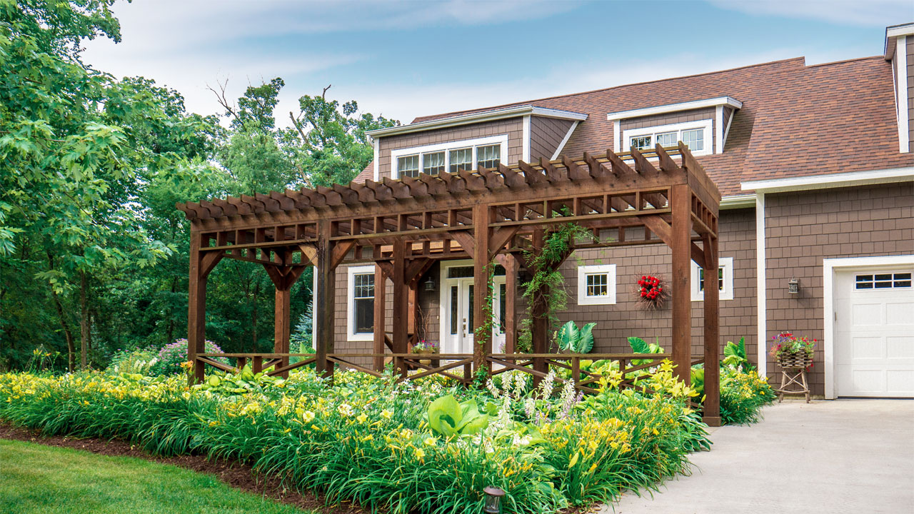 Pergola and Garden